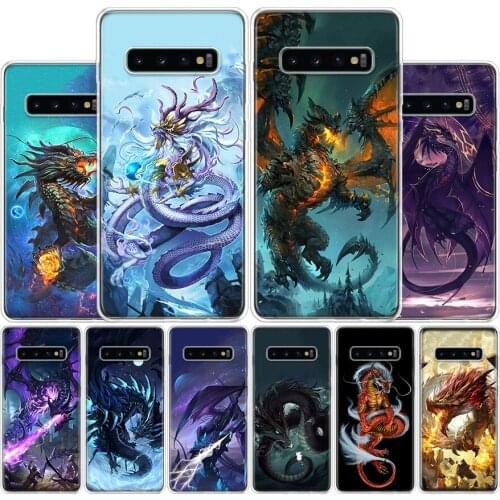 Dragon Phone Case For Samsung Galaxy A51 A71 A50S A30S A10 A20E A40 A70 M30S A91 A01 A6 A7 A8 A9 Plus + Cover