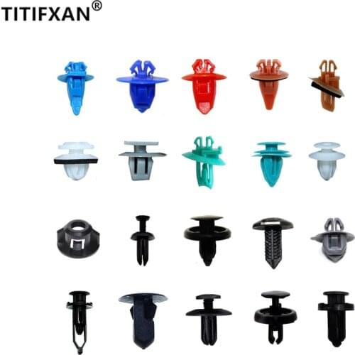 For Toyota Auris RAV4 Echo Auto Fastener Clip Kit Wheel Arch Door Panel Trim Bumper Fender Roof Cover Trunk Strip Snap Rivet