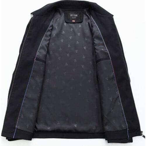 Men Simple Fashion Coat Male Solid Color Casual Zipper Jacket Mens High Quality Black Overcoat Big Size 4XL