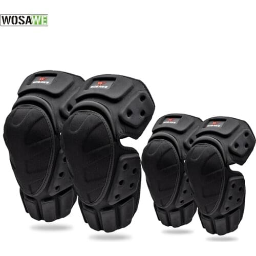 WOSAWE Cycling Elbow Protector Knee Pads EVA Protective Gear for Motorbike Skiing Skating Skateboard Ridng Racing Safety Guards