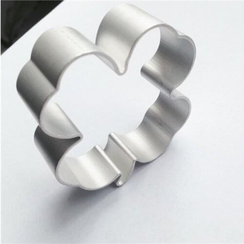 10pcs Kitchen Cookies Mold Cutter Cheap Biscuit Pastry Mold Baking Tools For Cakes Four Leaf Clover Shaped