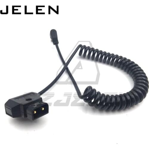 D-Tap Male to Right Angle DC 5.5x2.5mm Cable fr DSLR Rig Power V-Mount Anton