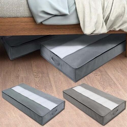 Household Perspective Window Quilt Finishing Storage Bag Non-Woven Dust-Proof Finishing Storage Bag Household Storage Bag