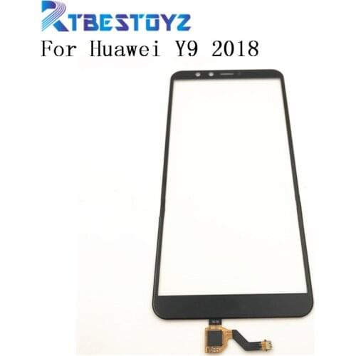 RTBESTOYZ For Huawei Y9 2018 / Enjoy 8 Plus Touch Screen Digitizer Sensor Panel Front Glass Lens Repair Parts