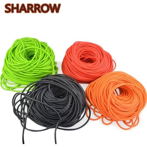 3Meters Archery Peep Sight Replacement 1/8'' 1/4'' 3/16'' Hole Size Silicon Tubing Rubber Tube Compound Bow Sights Accessories