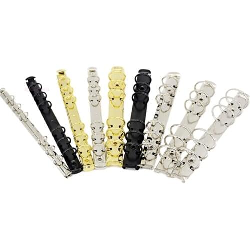 1pc A5 Metal Spiral Binder 6 Rings Notebook Folder Clips DIY Album Scrapbook Clips Metal Ring Binder Office Desk Calendar Circle