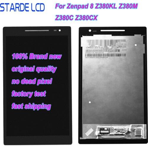 STARDE LCD For Asus ZenPad 8.0 Z380 Z380KL KNL Z380CX Z380C Z380M Z380CL LCD Display Touch Screen Digitizer Assembly with Frame