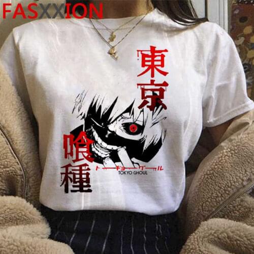 Tokyo Ghoul Kaneki Ken t-shirt male plus size casual aesthetic grunge white t shirt t shirt clothes graphic tees women