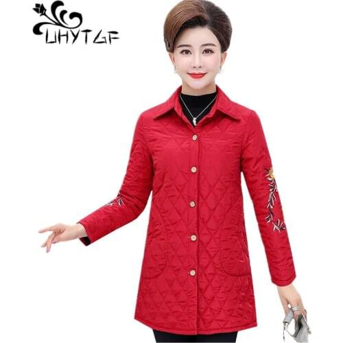 Женские демисезонные парки UHYTGF China At AliExpress