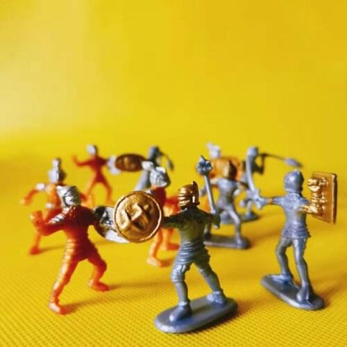 10 pcs soldiers/miniatures/fairy garden gnome/moss terrarium decor/crafts/bonsai/ DIY/figurine/statue/home table decor