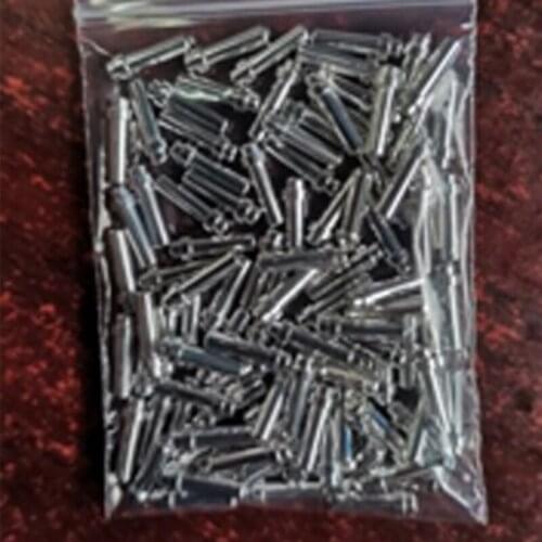 23pcs D2mm*8.9mm*2.8mm*1.2mm module power pin Cylindrical head cap straight needle tin-plating