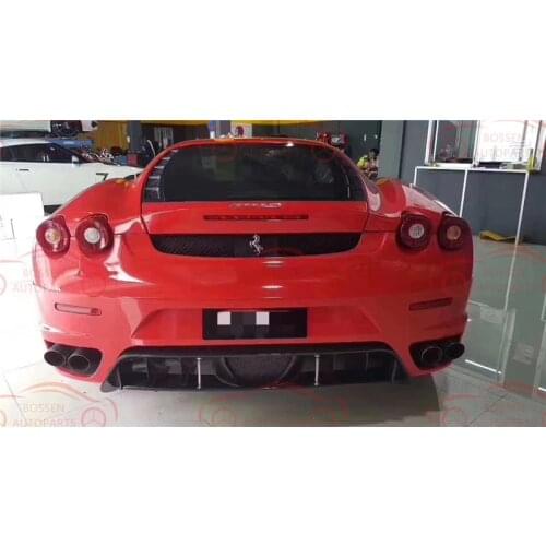 HAM style bodykit carbon fiber bodykits front lip / side skirts / rear diffuser bodykit for Ferrari F430 body kit