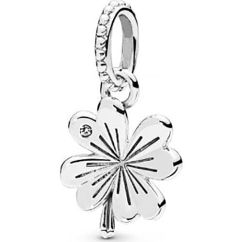925 Sterling Flower European Charms Bead Fit Original Charms Bracelets DIY Pendant Charm Beads Girl Women Jewelry Making