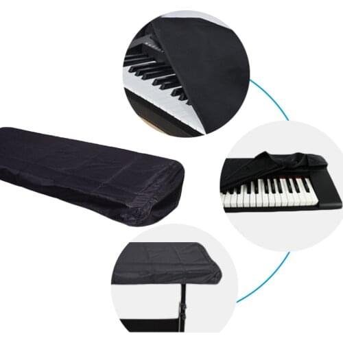 Electronic Digital Piano Keyboard Cover Dustproof Durable Foldable for 61/88-key Dirt-Proof Protector Piano Covers on Stage