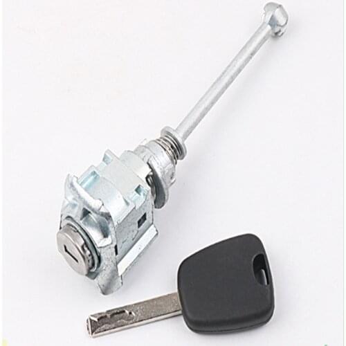 Car Left Door Lock Cylinder Auto Left Door Lock Cylinder for Peugeot 408 Ignition Lock Centrol Lock With 1 Key