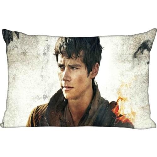 Dylan O'brien Hot Sale Pillowcase High Quality Print Custom Rectangle 45x35cm Pillow Cover Zippered Decorative Pillows Cover