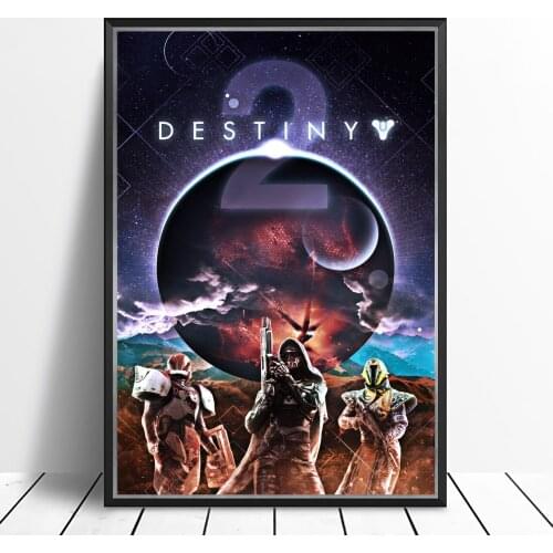 Destiny 2 Video Game Canvas Poster Home Wall Painting Decoration (No Frame)