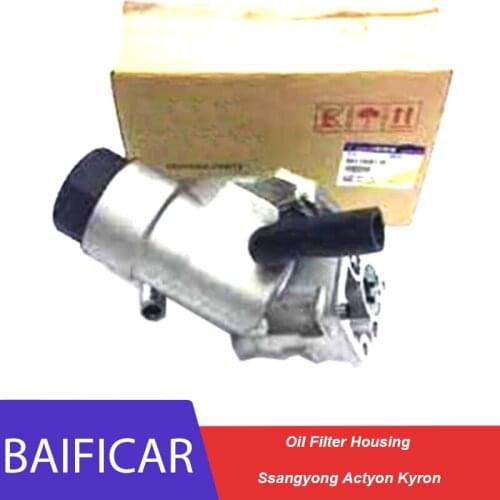 Baificar Brand New Genuine Oil Filter Housing 6641800110 For Ssangyong Actyon Kyron