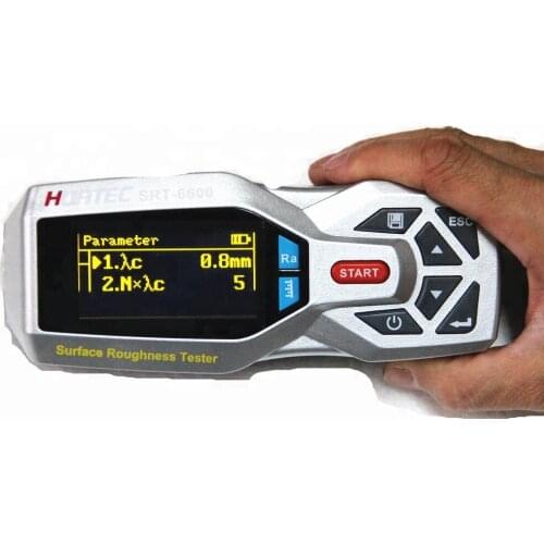 14 Parameters Portable digital roughness measuring instrument surface roughness tester price SRT-6600