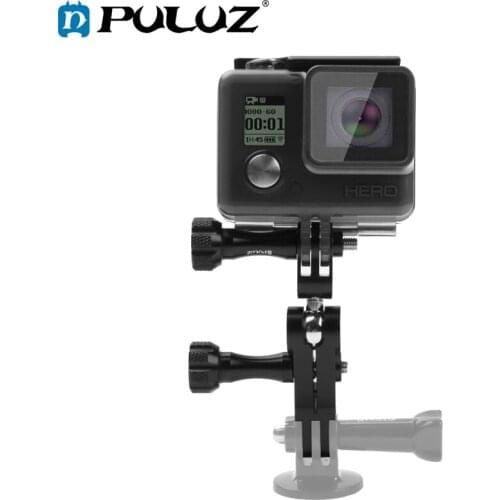 PULUZ Metal Mount For GoPro Hero 6 CNC Aluminum Ball Joint Mount+2 Long Screws For Go Pro Hero 5 Mount