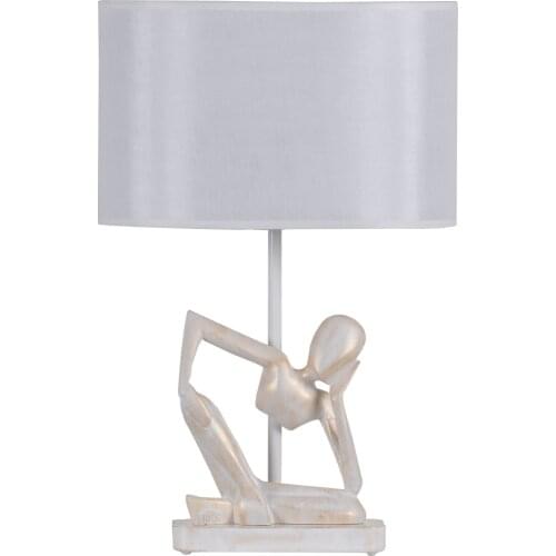 Qdec New Season Fashion Gift Decorative Accessories Bedroom Home Office For Living Room Modern Designed Human Figured Lampshade White Color