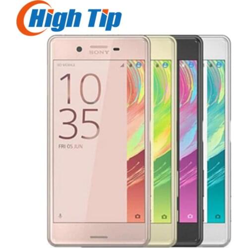 Unlocked Original Sony Xperia X Performance F8131 4G LTE RAM 3GB ROM 32GB Android 5.0" IPS 23MP WIFI 1080P GPS Mobile Phone