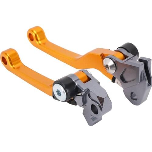 CNC Motorcycle Billet Foldable Pivot Clutch & Brake Lever For SUZUKI RMZ250 2004 2007-2014 2015 2016 2017 2019 RMZ450 2005-2019