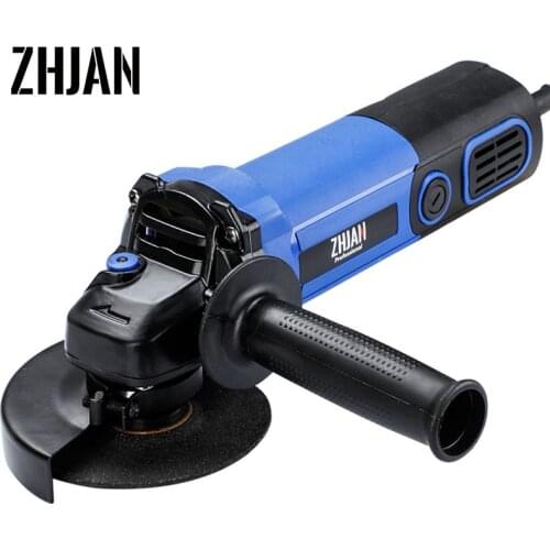 ZHJAN 220V Electric Angle Grinder Grinding Machine Grinding Cutting Grinding Metal Power Tool