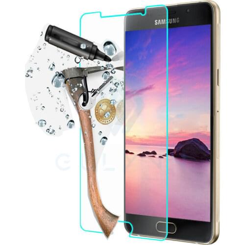 Tempered Glass For Samsung Galaxy A3 A5 A6 A8 Plus J2 J3 J4 J5 6 Prime 2017 2018 HD Transparent Screen Protector Protective Film