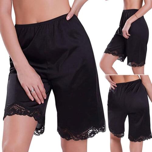 Women Lace Sleep shorts Loose Panties Knickers Bloomer Breathable Short Lingerie Sleepwear Household Clothing