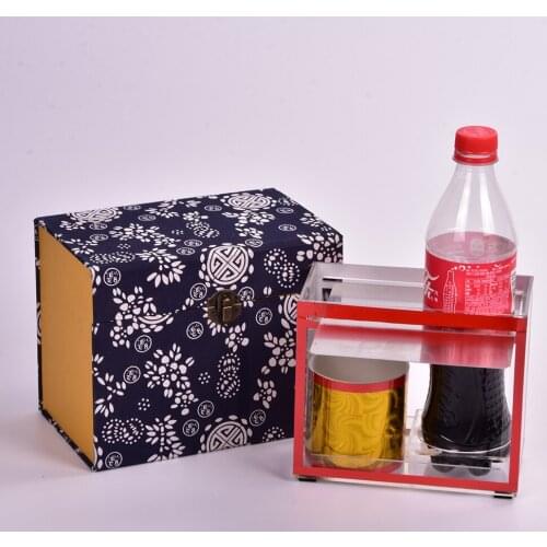 Zig Zag Cola Bottle Thereafter Cola Bottle Magic Tricks Stage Magia Steel Penetrate Magica Mentalism Illusions Gimmick Props