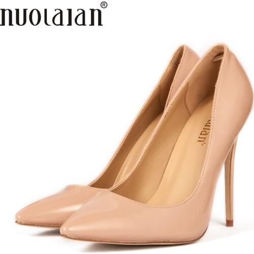 2018 Brand fashion women pumps sexy high heel pumps shoes for women sexy pointed toe high heels party wedding shoes woman