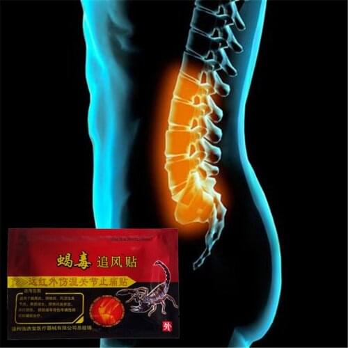 24Pcs Far infrared Scorpion Venom Shoulder Joint Analgesic Plasters Active Meridians Patch Rheumatoid Arthritis Lumbar Cervical
