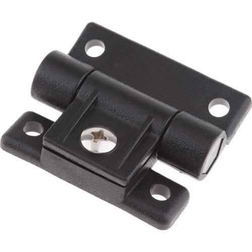 64mm X 57mm Marine Boat Cabinet Door Plastic Butt Ball Bearing Hinge Black