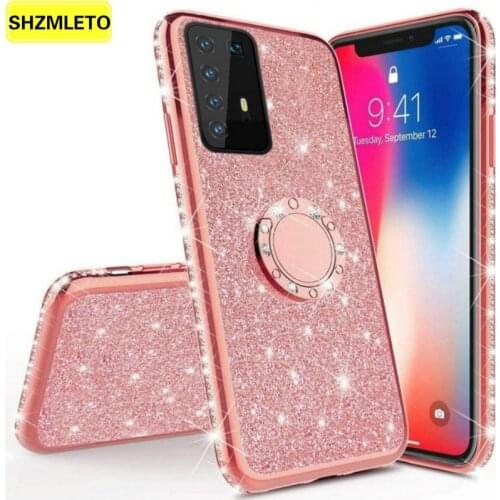 Glitter Diamond Case For Xiaomi Mi Poco X2 X3 NFC F2 Pro X3NFC Redmi Note 9 9S 9Pro MAX 8T 8Pro 8A 9A 9C Mi10Lite 10 10Pro Cover