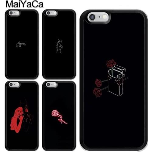 Black Outline Aesthetic Case For iPhone 12 Mini 11 Pro MAX X XR XS MAX SE 2020 6S 7 8 Plus 5s Cover