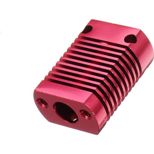 Creality 3D MK10 B2 27.8*20*12mm Aluminum Block Heatsink Radiator M6 throat For Ender-3 Ender-5 CR-10 CR-10S 3D Printer parts