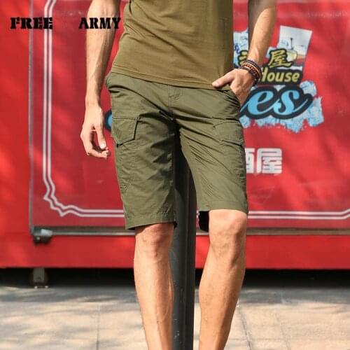 Free Army Men's Short Shorts