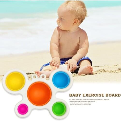 Puzzle Baby Early Educational Toy Kids Development Intensive Training Colorful Exercise Board for Baby Puzzle Toys