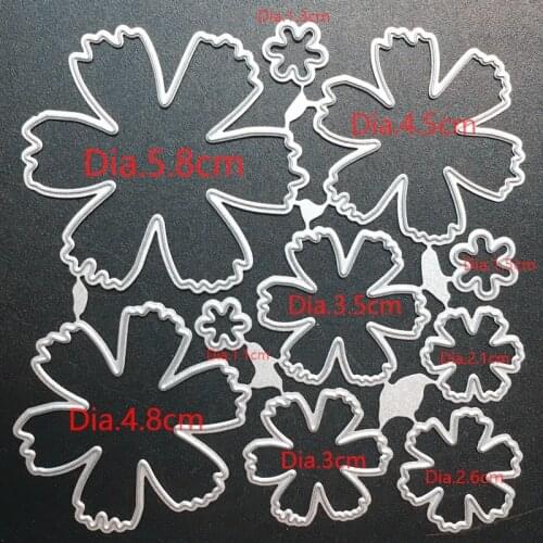 N611 METAL CUTTING DIES Flower Frame Gift Scrapbook Card Album Wedding Paper Craft Home Decor Embossing Stencil Punch