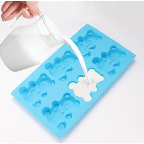 Reusable Kitchen Tool Silicone Waffle Cake Mould Fondant Cake DIY Chocolate jelly Cookie Baking Mold Modelling Decor Decorating