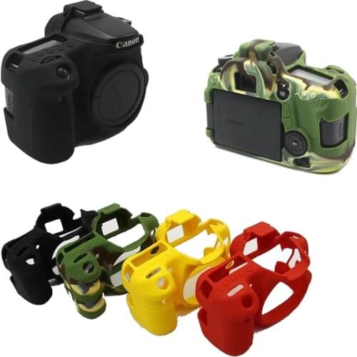 New Soft Silicone Camera Bag for Canon 70D Digital Camera Rubber Protective Case Cover Skin 4 Color