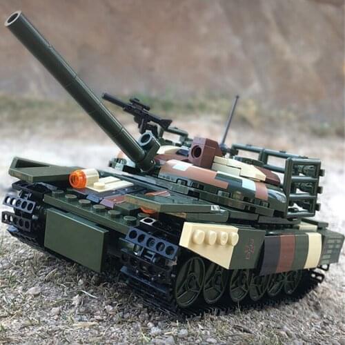 New Xingbao Russian Military Army Series 422pcs Battle Tank Building Blocks Bricks Armored Vehicle Model Kits Educational Toys
