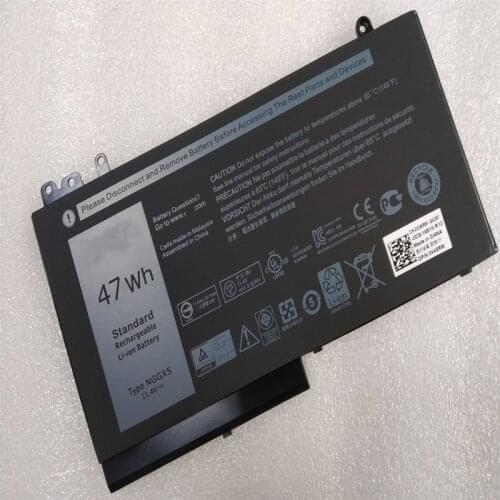 New NGGX5 For Dell Latitude E5250 E5270 E5470 E5550 E5570 M3510 954DF RDRH9 0RDRH9 JY8D6 Genuine Laptop Battery 11.4V 47Wh