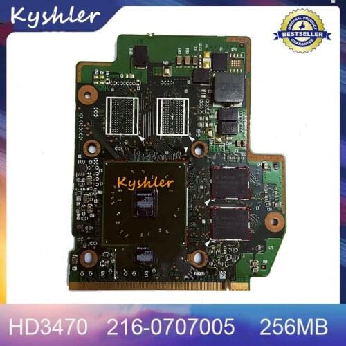 Original HD3470 256MB 216-0707005 PT10S-6050A2169801-VGAB-DDR2-A03 V000121530 for Toshiba A300 Graphics GPU Board Video Card
