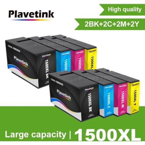 Plavetink 4 Color Full Ink Cartridge PGI-1500 XL Compatible For Canon MAXIFY PGI1500 MB 2356 2357 2750 2000 2354 Printers