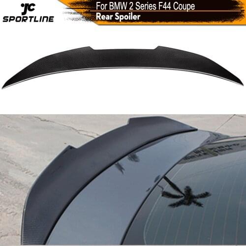 Rear Trunk Spoiler Wing Lip for BMW 2 New Series F44 Coupe 2021 Carbon Fiber Rear Trunk Boot Lip Wing Spoiler Lid Tail