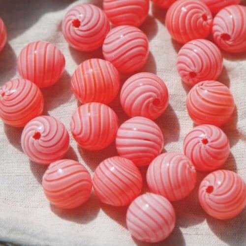 DreamWorks glass bubble beads ins retro style diy hand-made earrings material bag jewelry handmade accessories