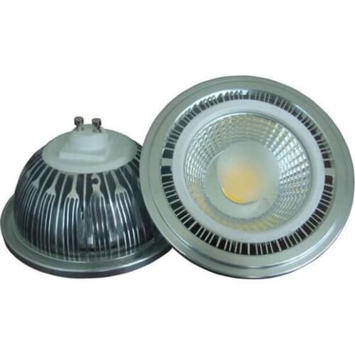 12PCS LED AR111 spotlight dimmable 10W 15W GU10 G53 bulb light with glare-free design AC85-265V/DC12V 100W Halogen Equivalent