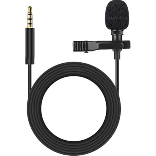 Universal Portable 3.5mm Mini Mic Microphone Hands Free Clip on Microphone Mini Audio Mic For PC Laptop Lound Speaker